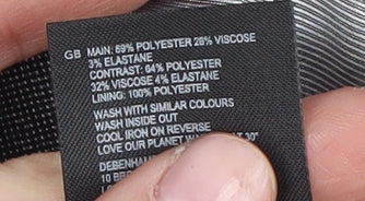 Debenhams Women's Grey Pinstripe Blazer Size 12 Petite