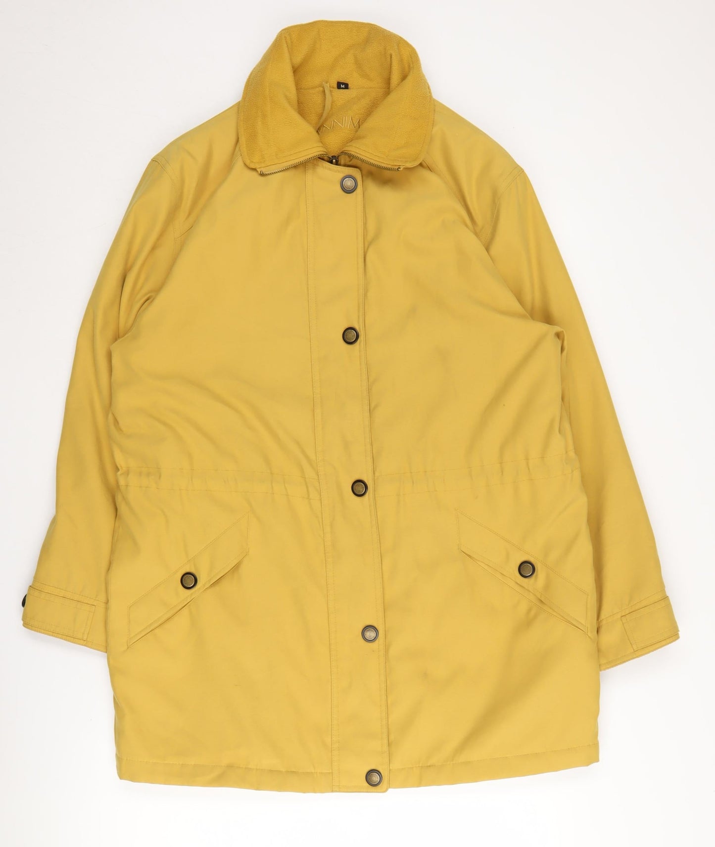 Womens UK Size M Dannimac Yellow Basic Jacket