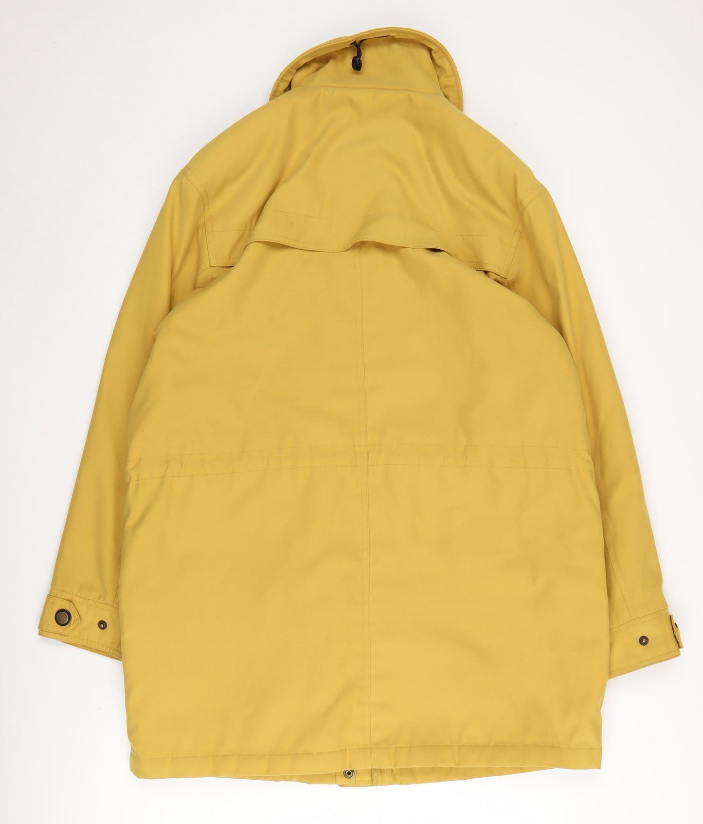 Womens UK Size M Dannimac Yellow Basic Jacket