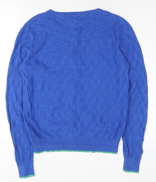 Womens UK Size S Dickins & Jones Blue Cardigan Jumper