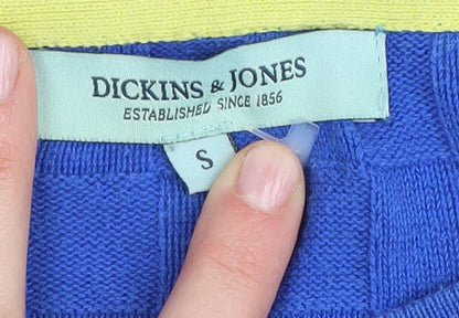 Womens UK Size S Dickins & Jones Blue Cardigan Jumper