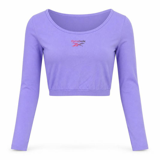 Womens UK Size S Reebok Purple  T-Shirt