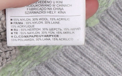 Gap Women's Green Pullover Jumper Medium