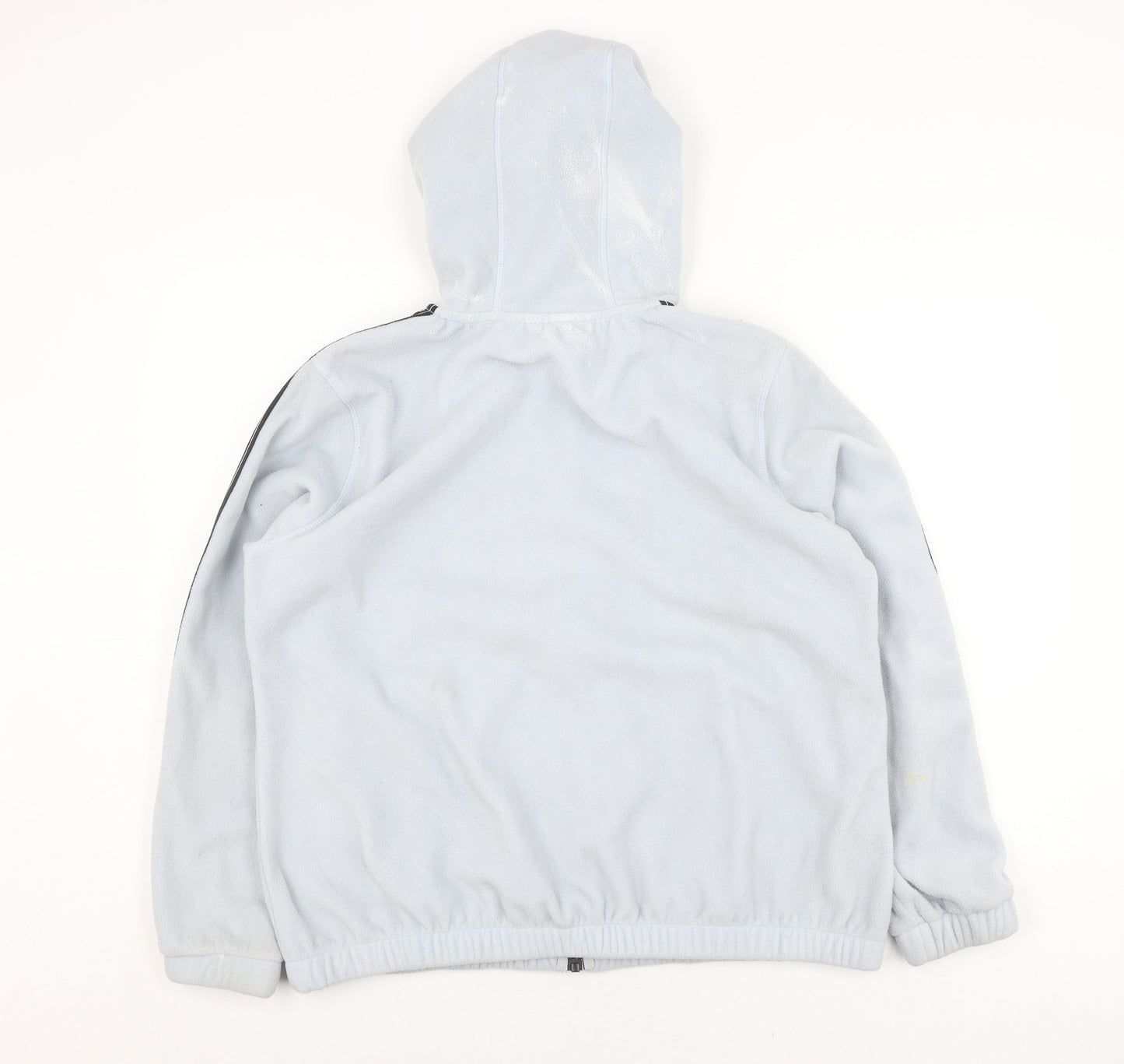 DKNY Women's Blue Hooded Puffer Jacket Size L