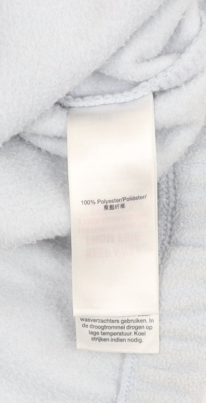 DKNY Women's Blue Hooded Puffer Jacket Size L