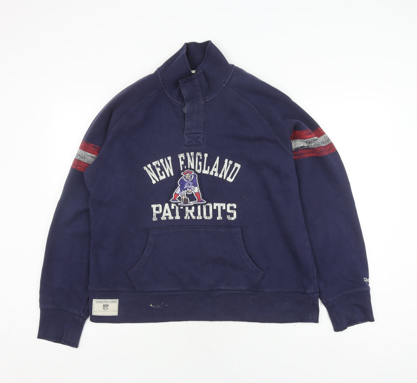 Reebok Women's Blue XL Vintage NFL Pullover Hoodie