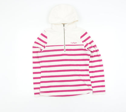 Craghoppers Women's Striped Pullover Hoodie Size 8