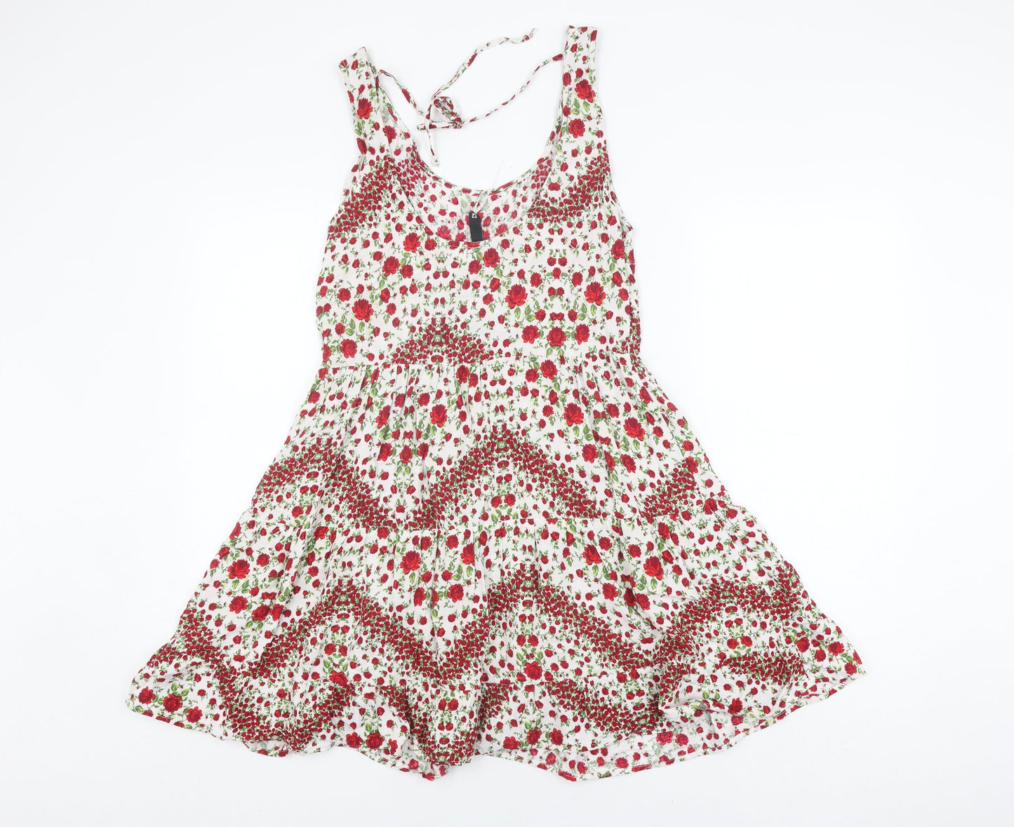 H&M Women's Floral A-Line Dress, Size 12, Summer Ready