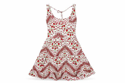 H&M Women's Floral A-Line Dress, Size 12, Summer Ready