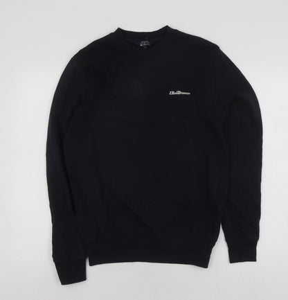 Mens UK Size S Ben Sherman Black Pullover Sweatshirt