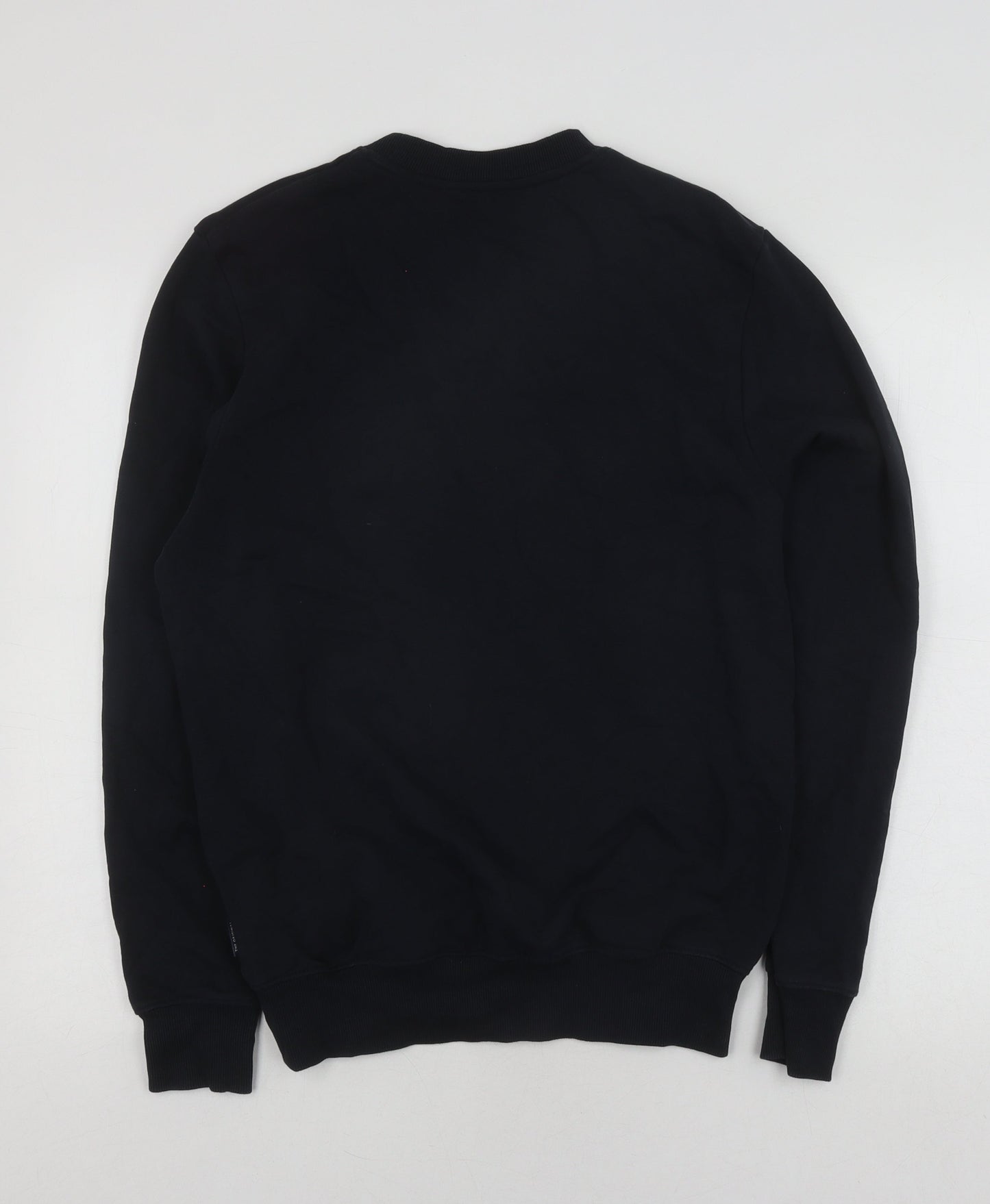 Mens UK Size S Ben Sherman Black Pullover Sweatshirt