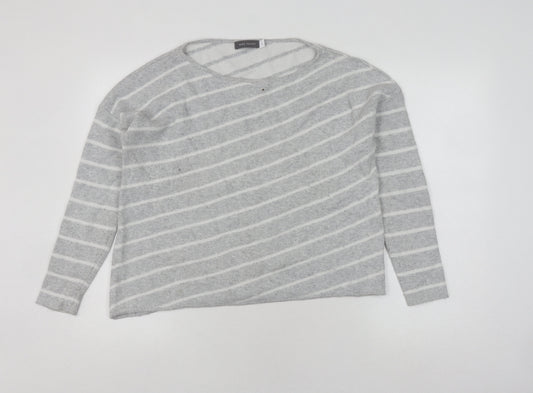 Womens UK Size 16 Mint Velvet Grey Pullover Jumper