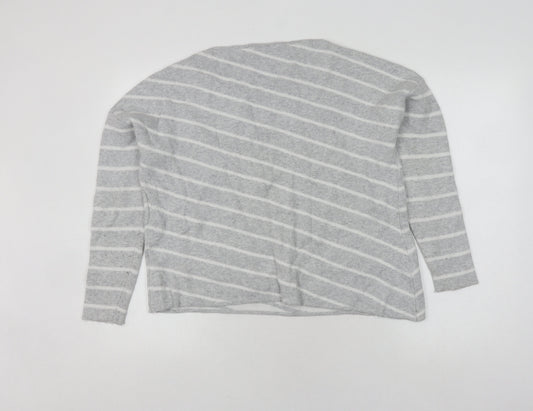 Womens UK Size 16 Mint Velvet Grey Pullover Jumper