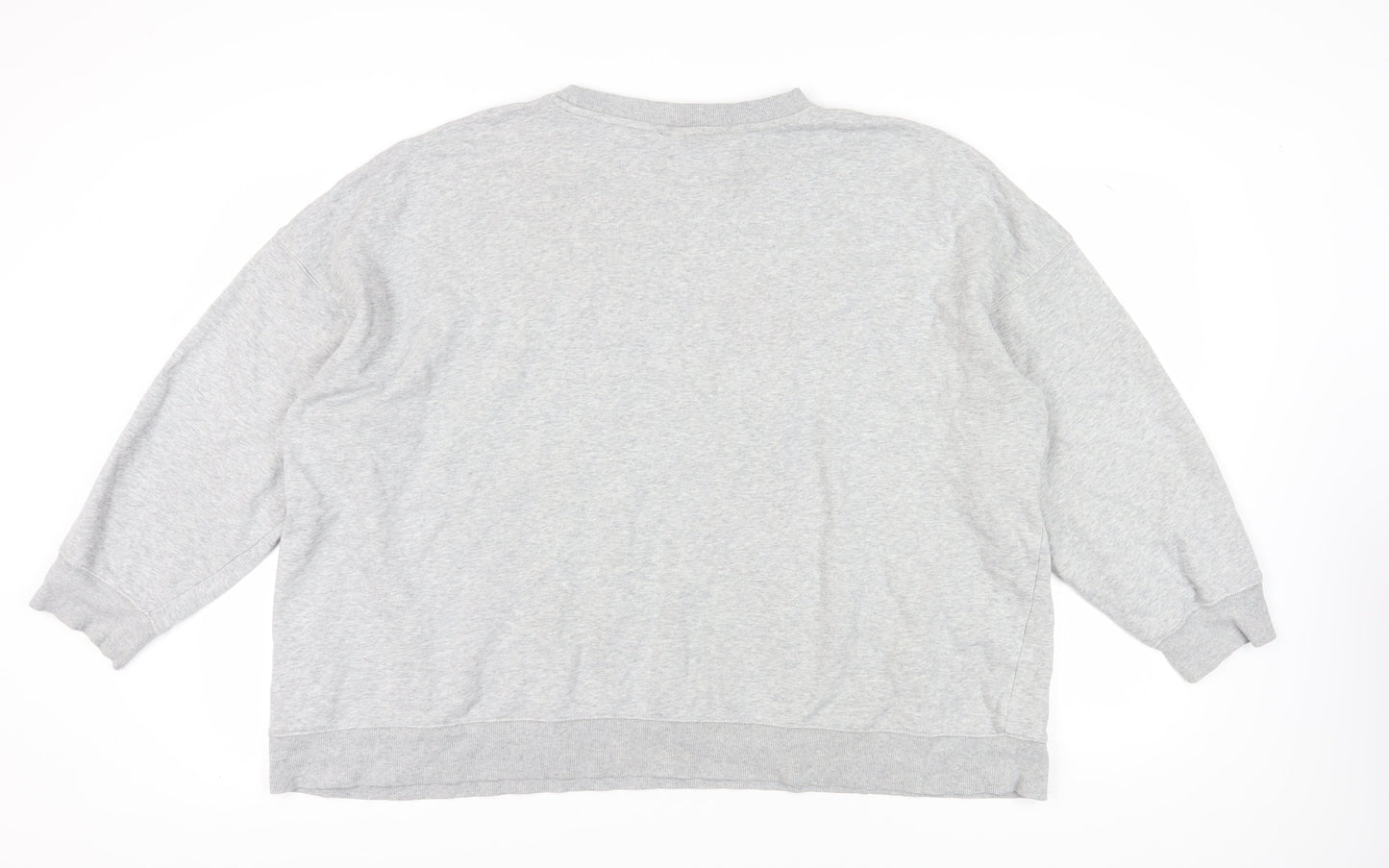 H&M Grey Sports Logo Sweatshirt L Unisex