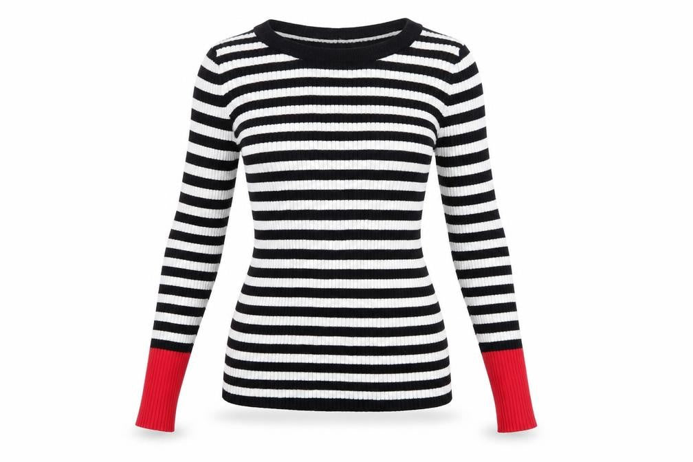 Womens UK Size XS H&M Black Pullover Jumper