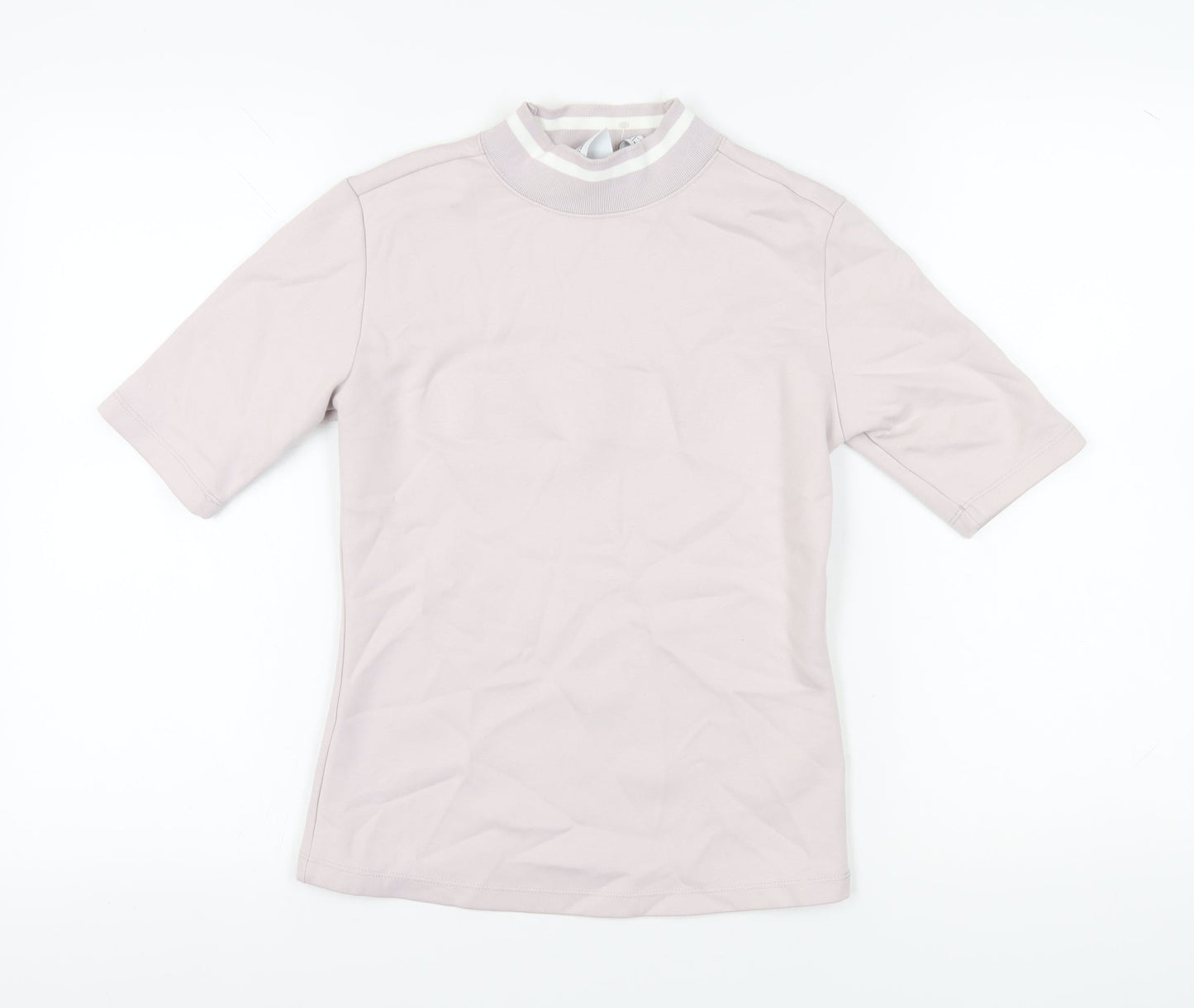 Womens UK Size 8 adidas Grey Basic T-Shirt
