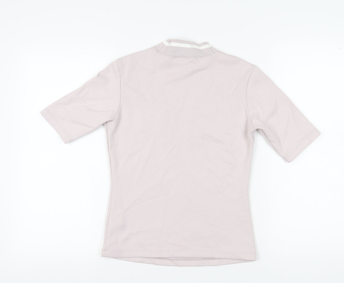 Womens UK Size 8 adidas Grey Basic T-Shirt