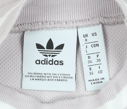 Womens UK Size 8 adidas Grey Basic T-Shirt