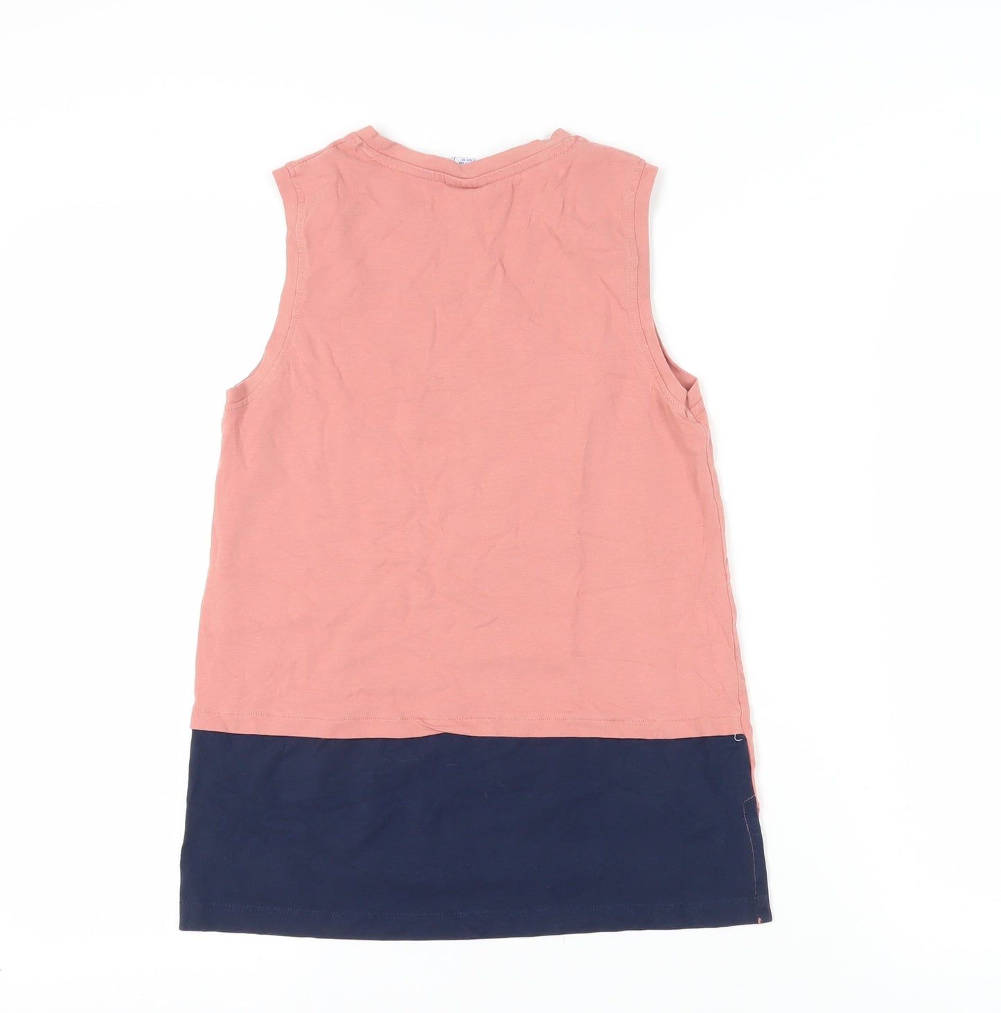 Lonsdale Pink Girls Tank Top 11-12 Years Sleeveless Logo