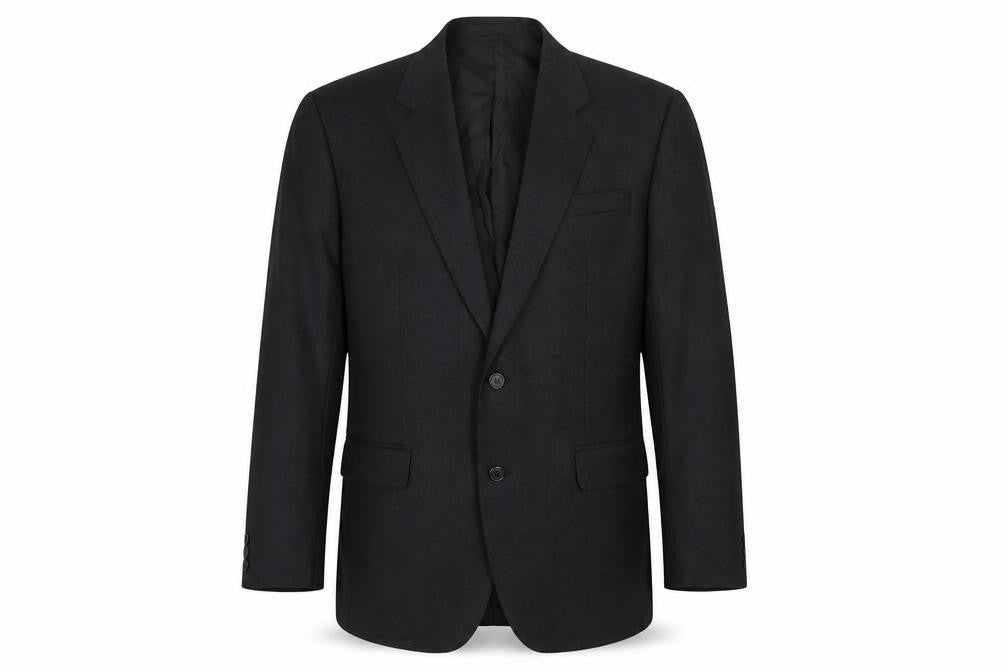 Mens UK Size 40 The Label Regular Black Suit Jacket
