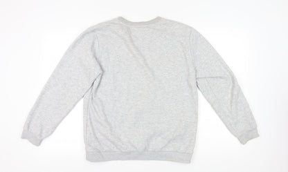 Mountain Warehouse Grey Striped Sweatshirt Unisex Adult Size 16