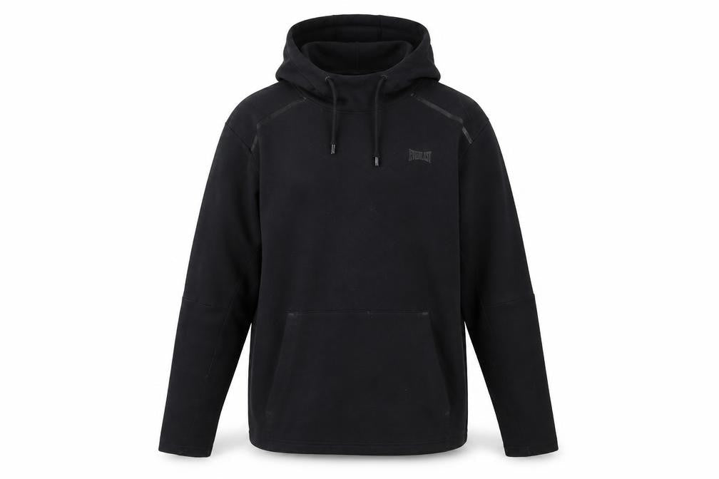 Mens UK Size L Everlast Black Pullover Hoodie