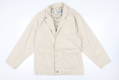 North Point Unisex Beige Cotton Jacket L Casual