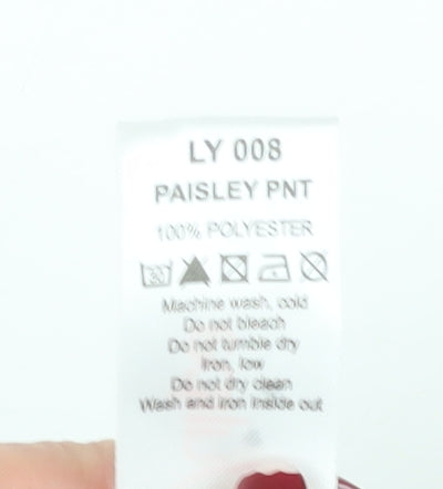 Julipa Women's Pink Paisley Jacket, Size 18, Casual