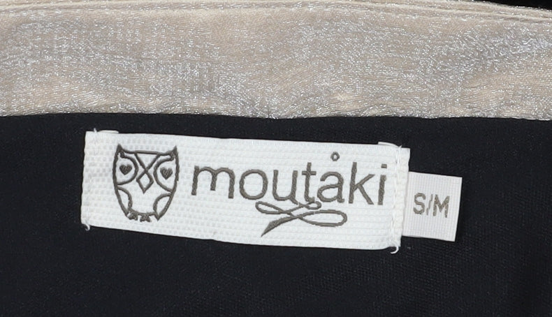 Moutaki Women's Black Shift Dress Size S Casual