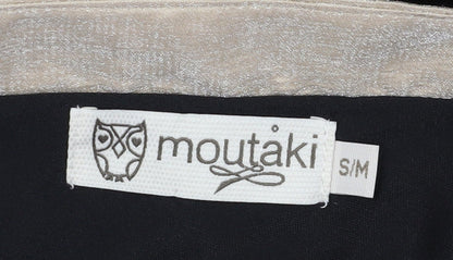 Moutaki Women's Black Shift Dress Size S Casual