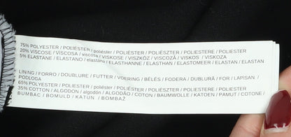 Mango Women's Black Dress Pants Size 14