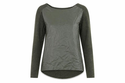 Womens UK Size L Zara Green Pullover Jumper