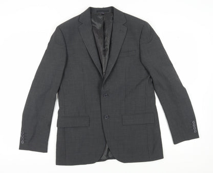 Mens UK Size 38 Marks and Spencer Regular Grey Suit Jacket
