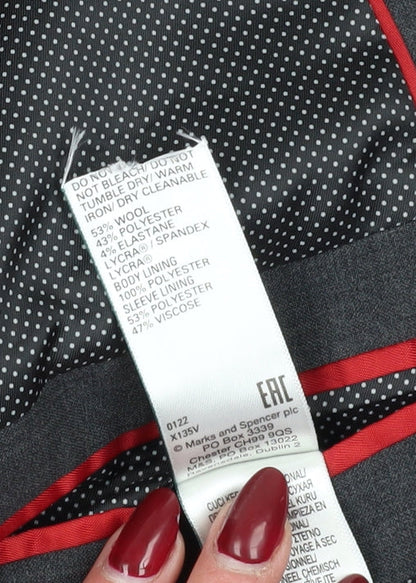 Mens UK Size 38 Marks and Spencer Regular Grey Suit Jacket