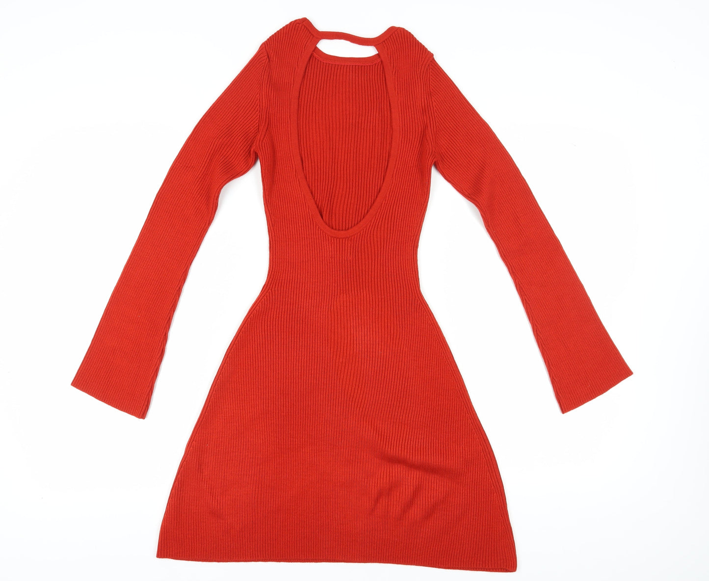 ASOS DESIGN Women's Red Fit & Flare Dress Size 6