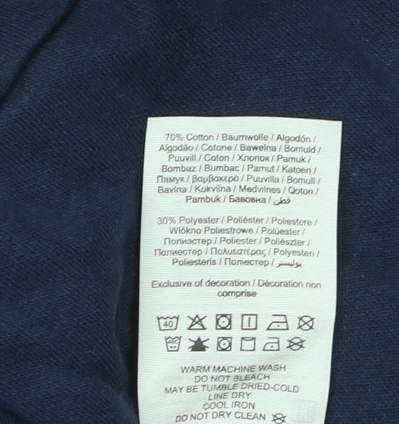 PRODUKT Boys Blue Pullover Hoodie, 16 Years