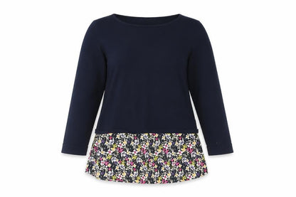 Womens UK Size 10 NEXT Blue Tunic Blouse