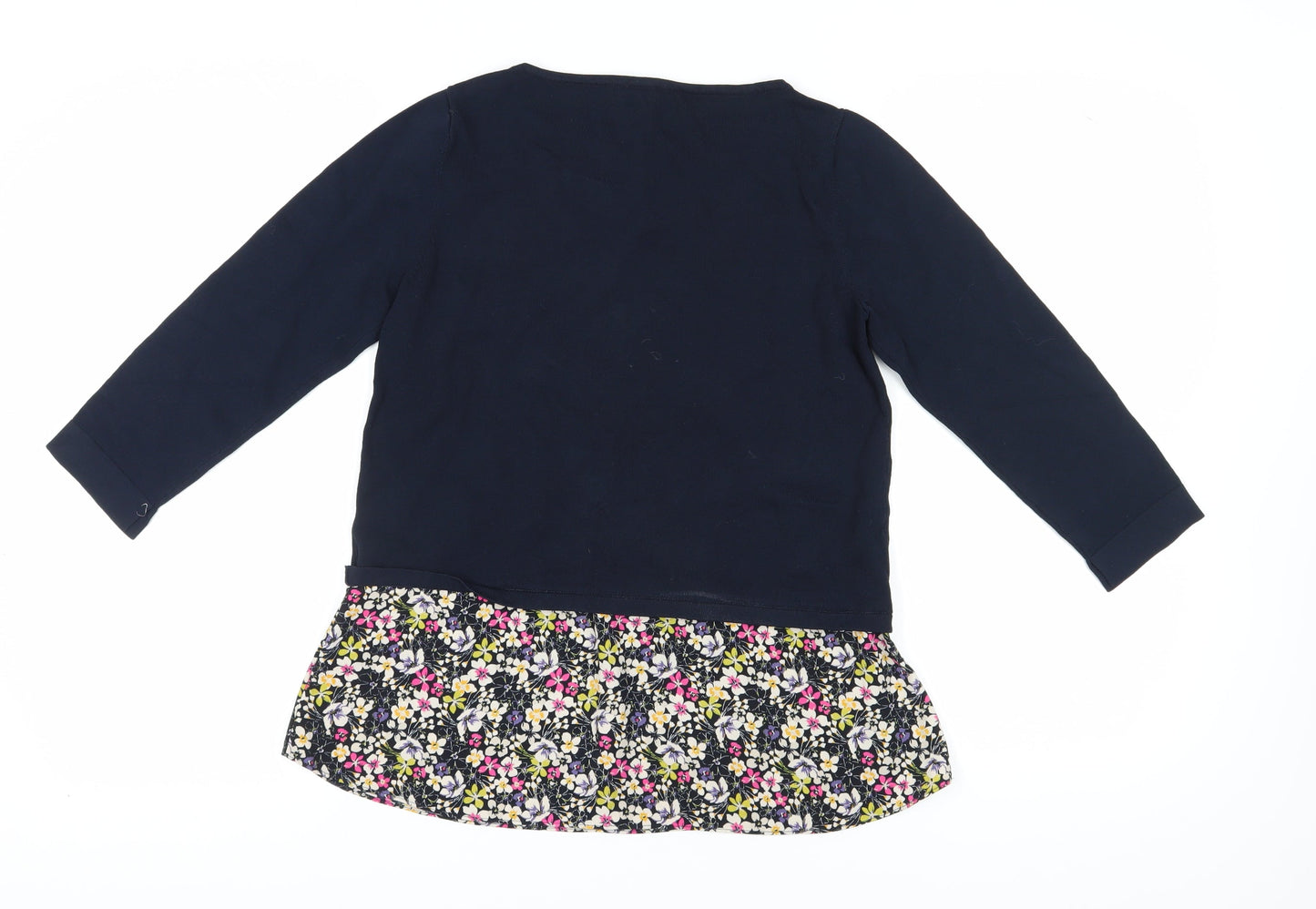 Womens UK Size 10 NEXT Blue Tunic Blouse
