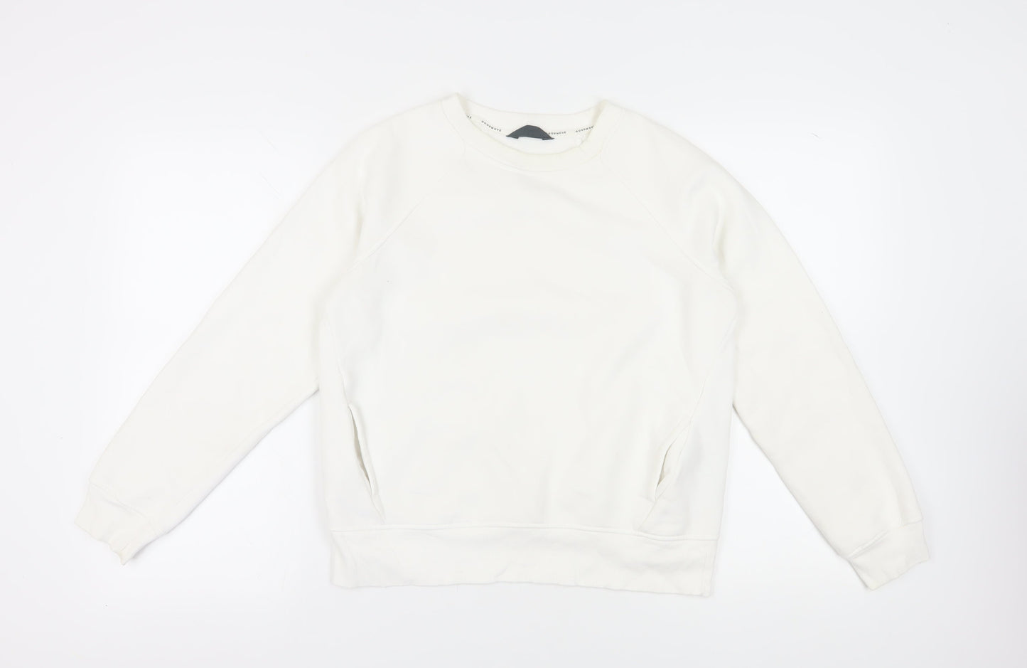 Marks and Spencer Women’s White Pullover Sweatshirt Size 10
