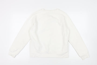 Marks and Spencer Women’s White Pullover Sweatshirt Size 10