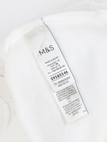 Marks and Spencer Women’s White Pullover Sweatshirt Size 10