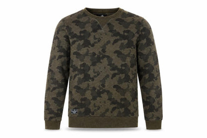 Mens UK Size M Threadbare Brown Pullover Sweatshirt