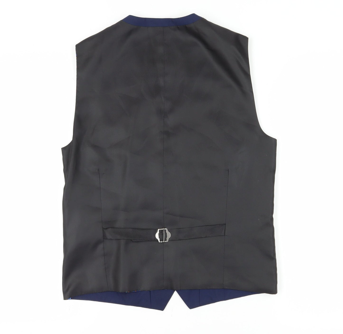 Mens UK Size 40 NEXT Regular Blue Suit Waistcoat