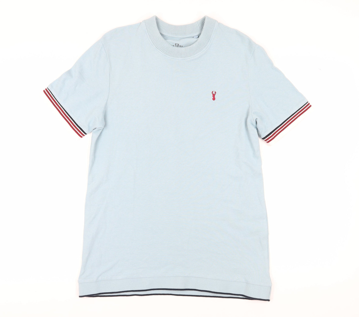 Next Men's Blue M Crew Neck Cotton T-Shirt