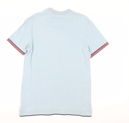 Next Men's Blue M Crew Neck Cotton T-Shirt