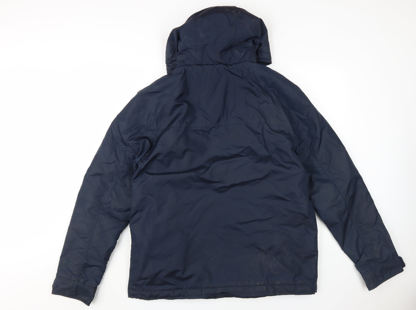 Mens UK Size L NEXT Blue Parka Coat
