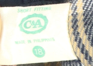 C&A Women's Beige Trench Coat, Size 18, Classic Style