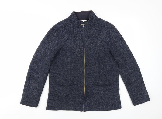 Womens UK Size 8 Marks and Spencer Blue Basic Jacket