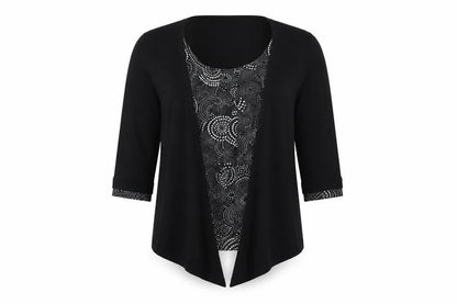 Womens UK Size 14 Marks and Spencer Black Cardigan Jumper
