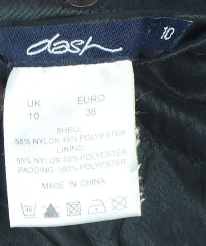 Womens UK Size 10 DASH Black